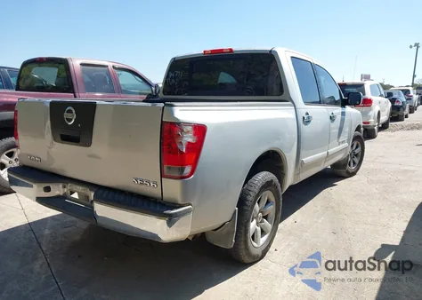 2008 Nissan Titan Se from USA, damaged, VIN 1N6BA07D18N314721